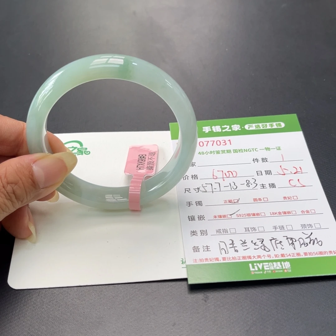 翡翠手镯未镶嵌多人