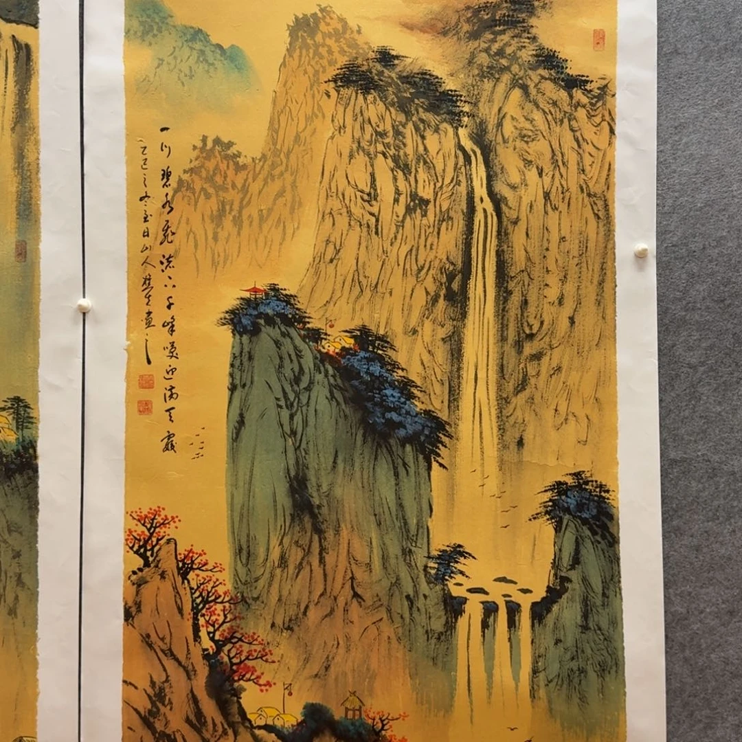 国画刘儒樵四尺作品