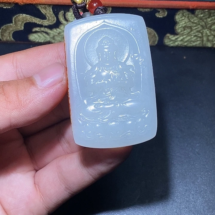 和田玉未镶嵌颈饰CC