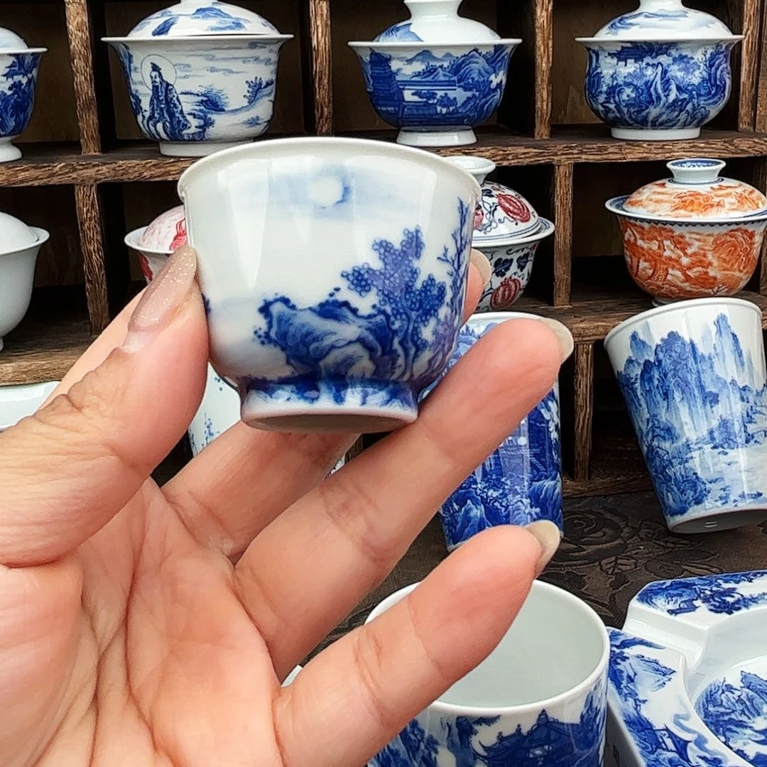 瓷片一笔一墨 叩玉山房