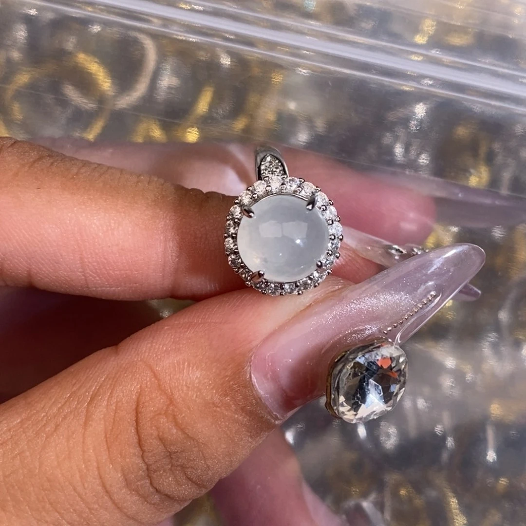 翡翠戒指合金翡翠首饰