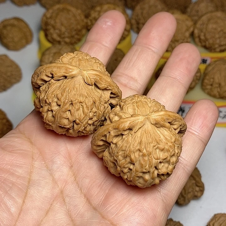 文玩核桃把件用****145.5尺，白狮子