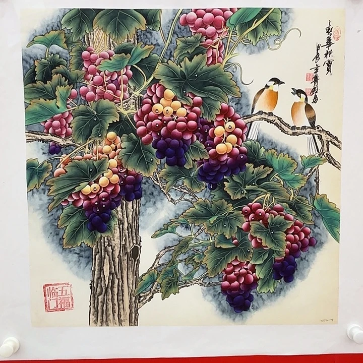 国画鲁钰先生精品之一