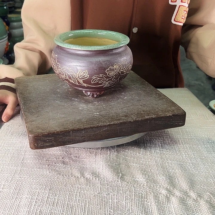 泳坤堂石湾花盆陶瓷