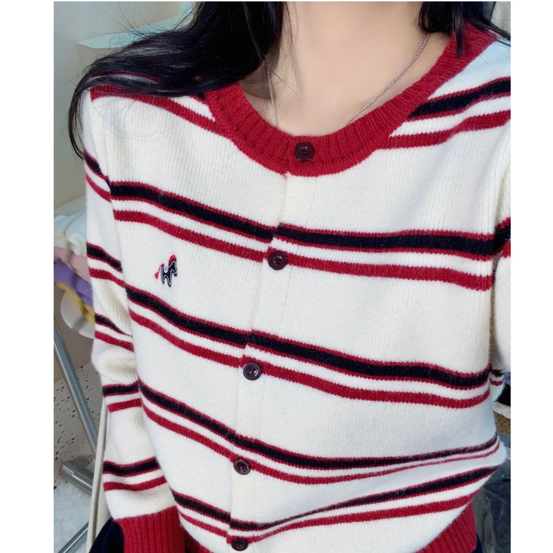 热巴101-300（没有运费险）夏秋针织上衣百搭休闲宽松时尚纯色套头