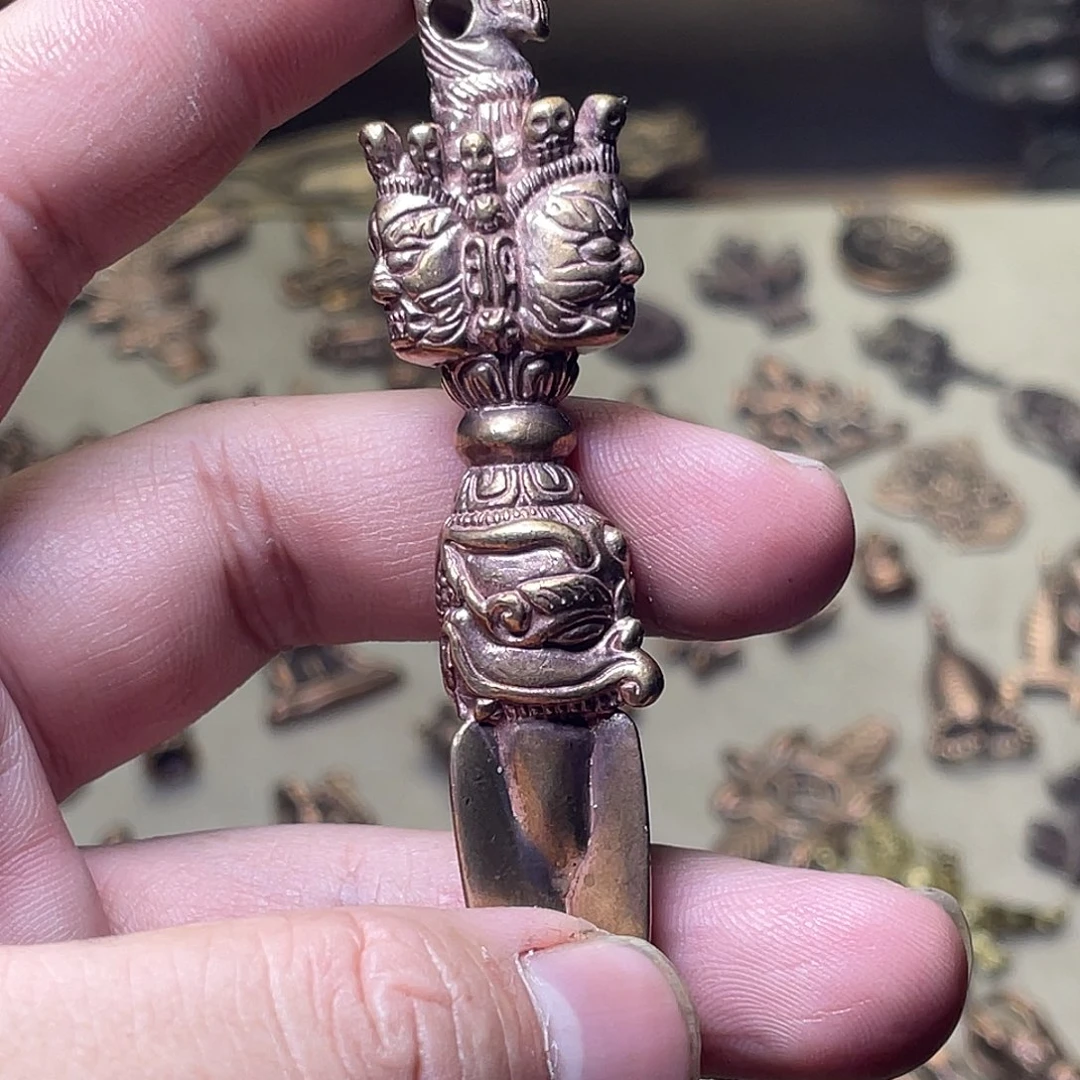 藏传紫立马马头橛