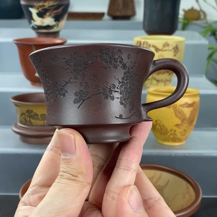 宜兴紫砂手工紫砂主人杯