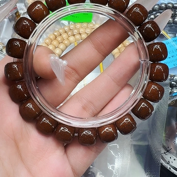 星月菩提手串372王者巧克力星月菩提11桶单圈