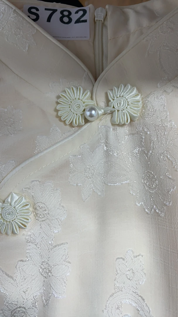 -782-瑕-------改良款旗袍