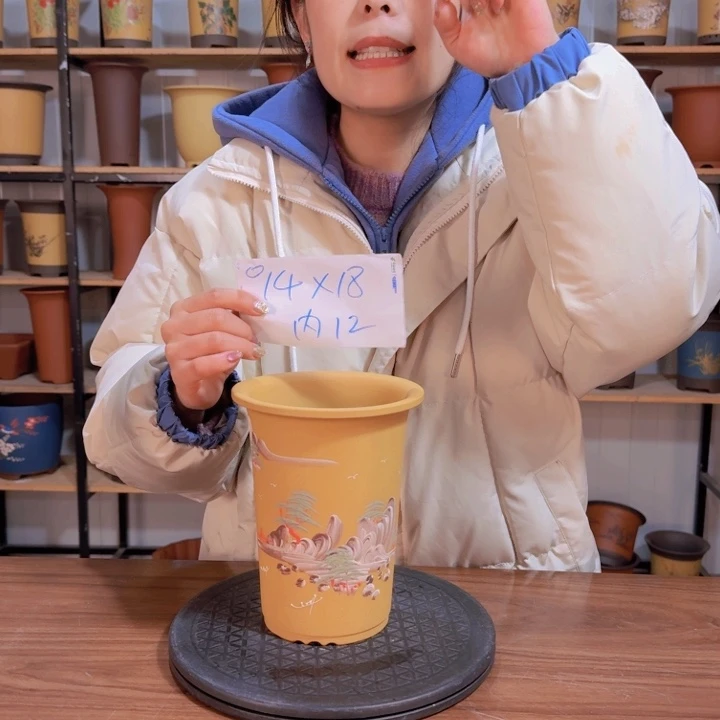 紫砂花盆紫砂花盆精品花盆