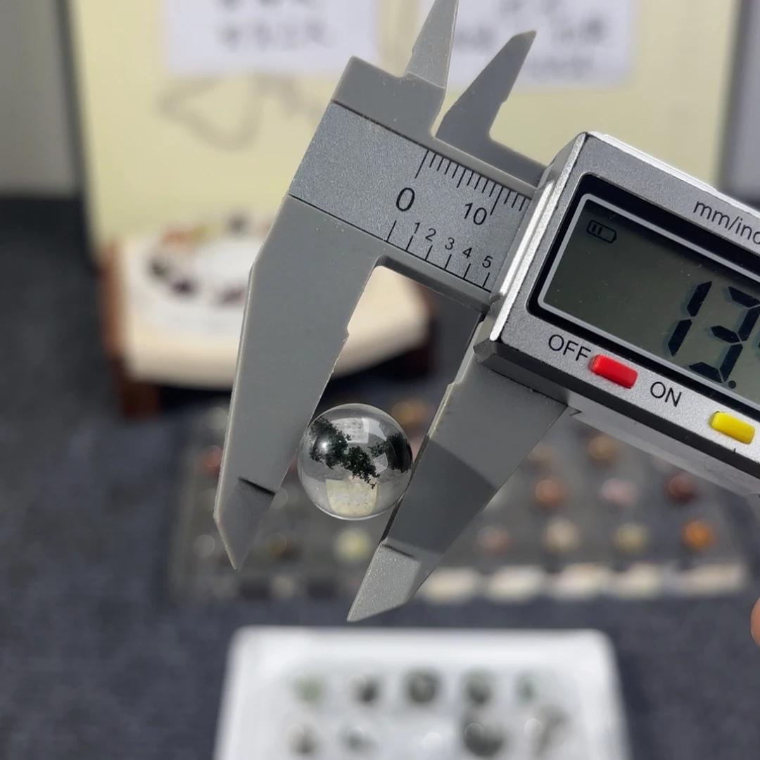 手链水晶未镶嵌绿幽灵打孔不退换