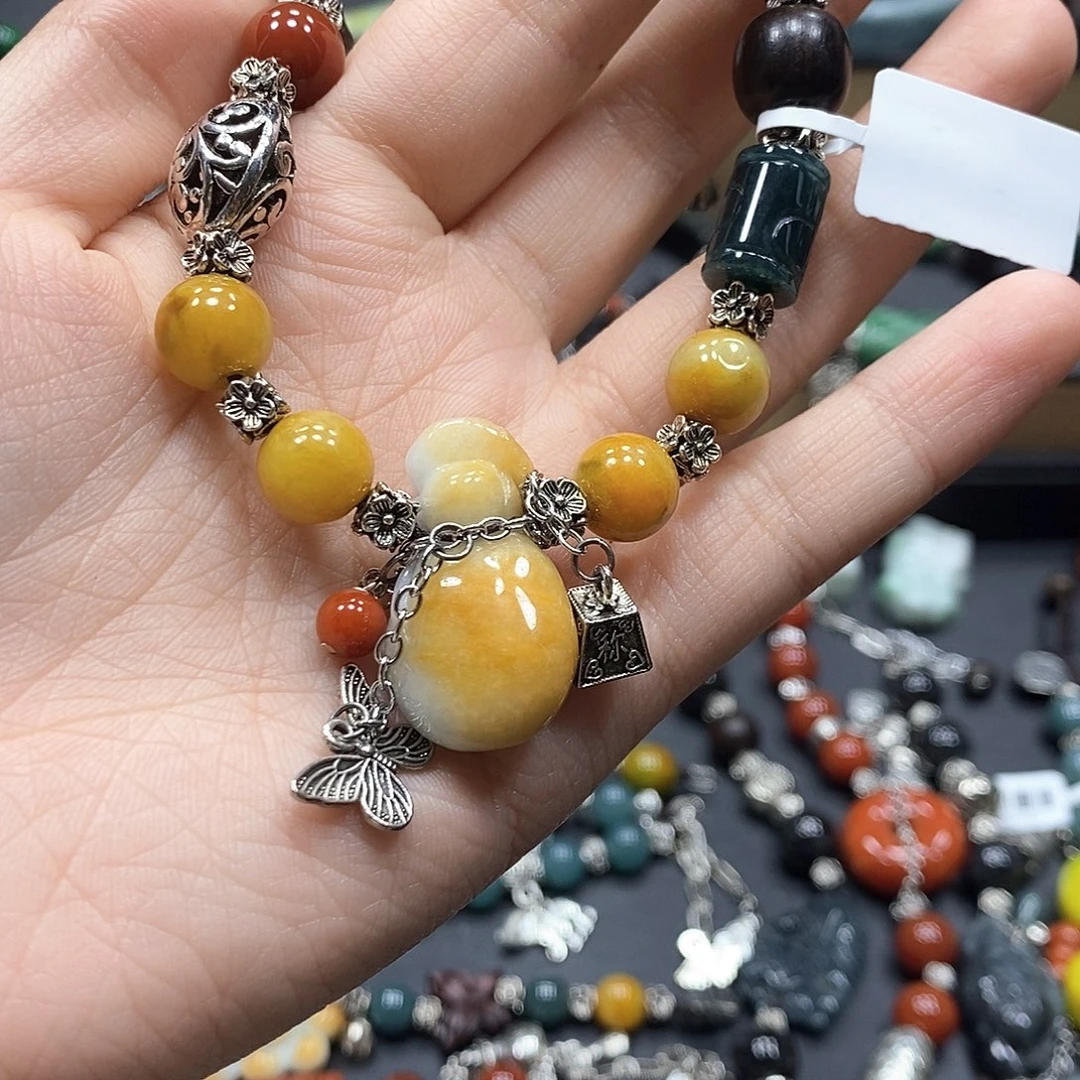 翡翠未镶嵌手链手链