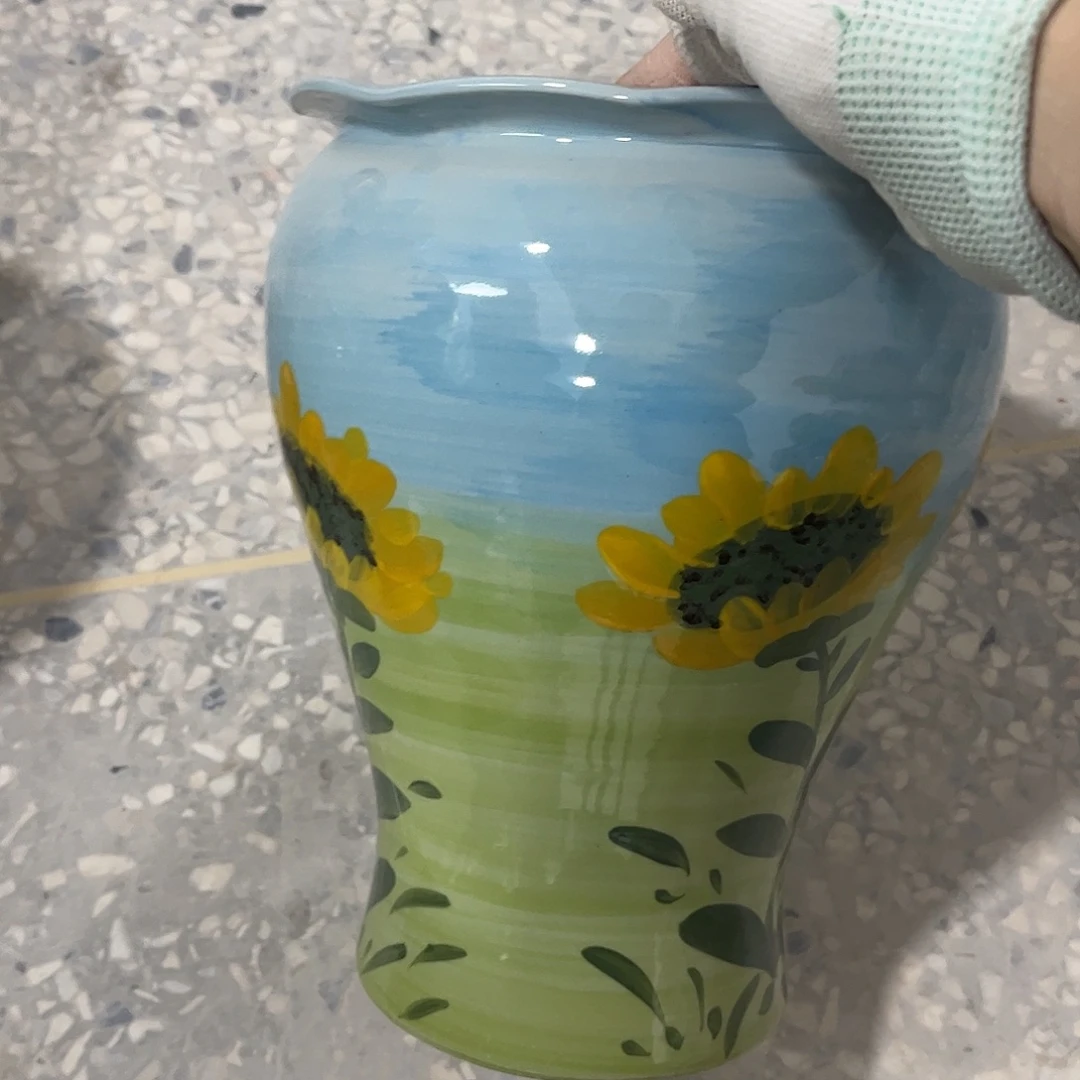 望***楼景德镇陶瓷花盆花盆