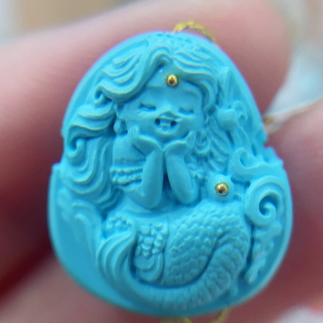 未镶嵌绿松石珠宝奇石