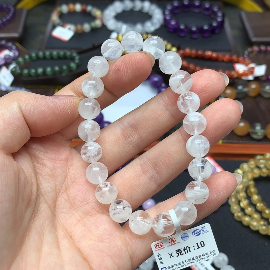 未镶嵌水晶手链手链