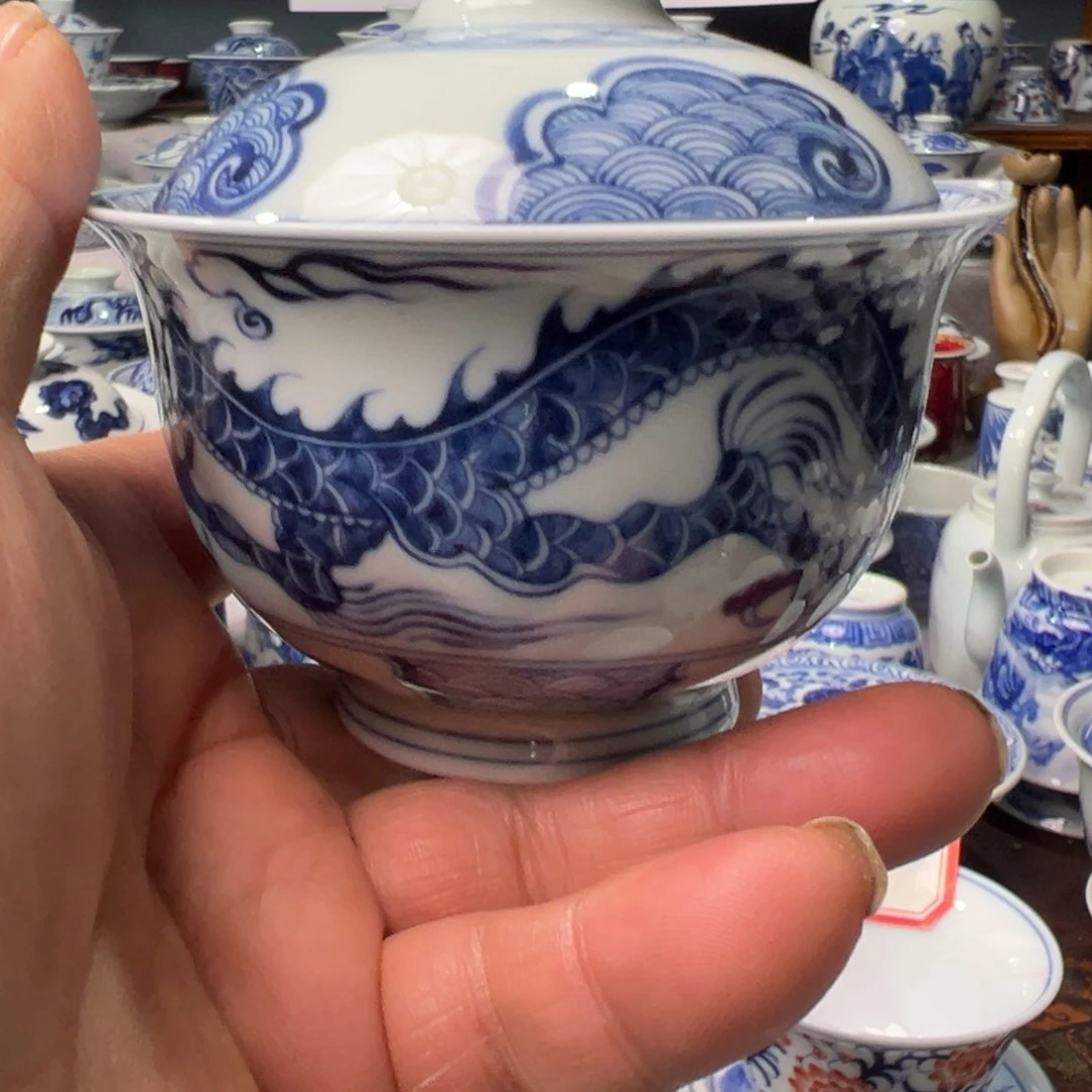 摆件景德镇青花瓷器