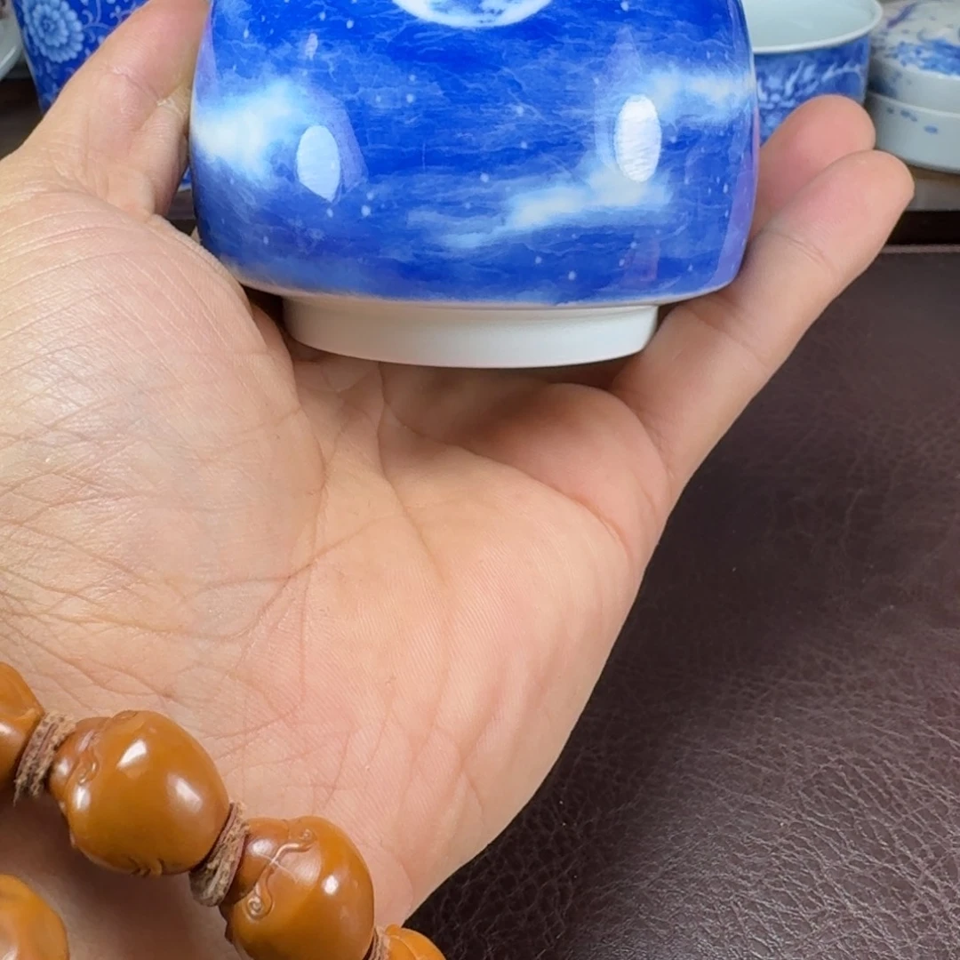 金***城瓷片当代景德镇陶瓷手绘茶具