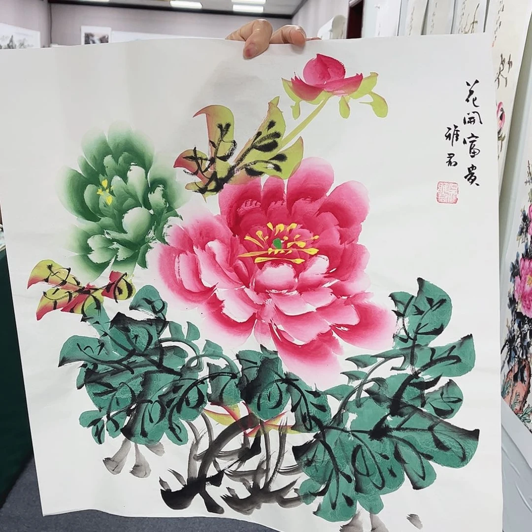 国画纯手绘宣纸国画作品欣赏