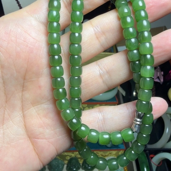 和田玉（碧玉）未镶嵌颈饰