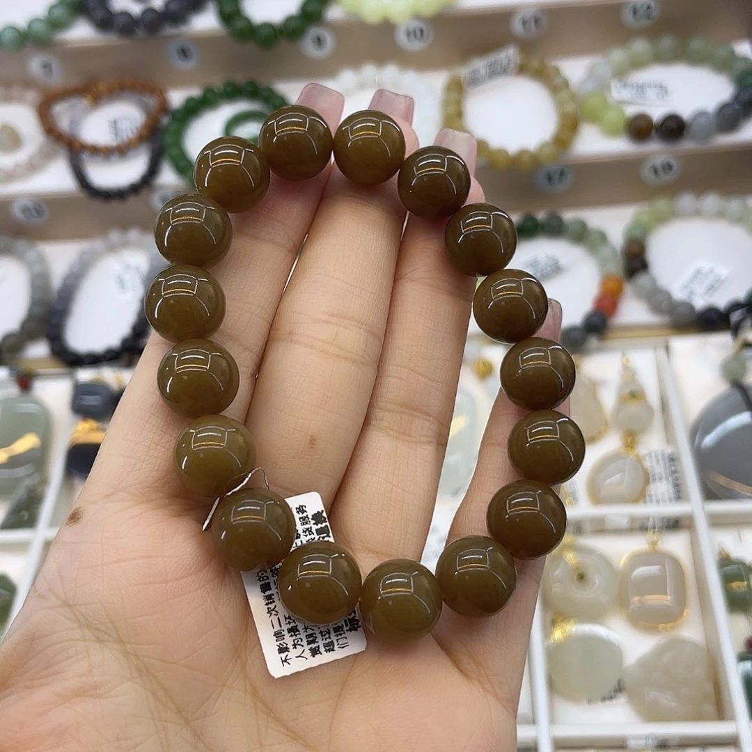 和田玉未镶嵌手串