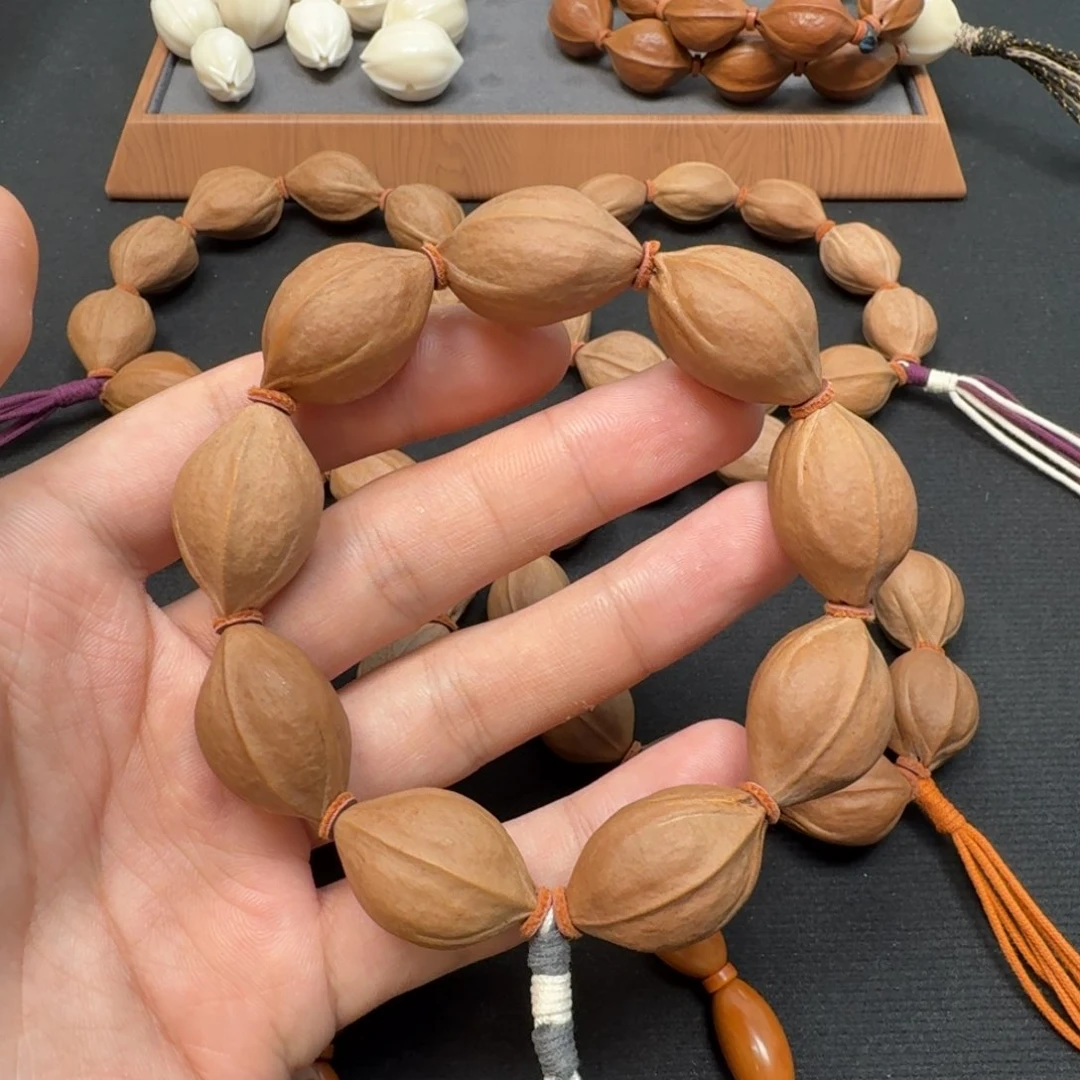 橄榄核手串1930mm原生态梅林铁核