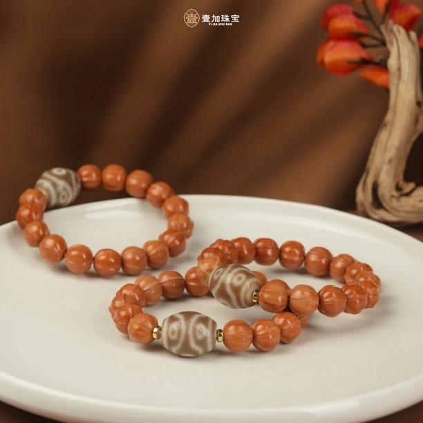壹加师姐｜手工设计达洛杵六玛瑙多宝手串多样性发一个0868J