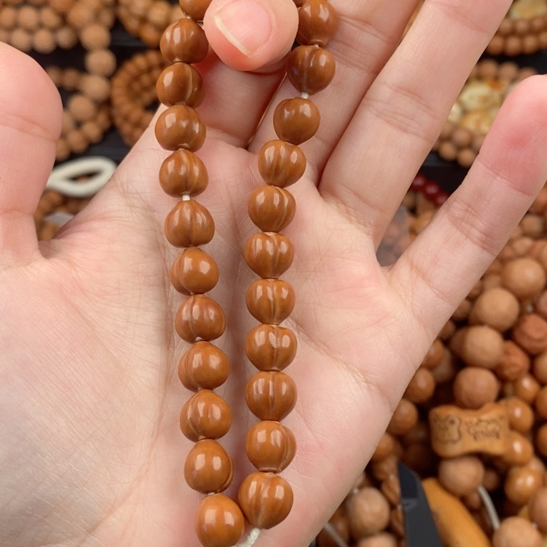 爱***鱼猴头核桃手串二等屁桃