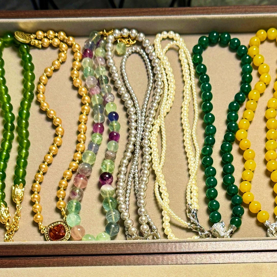 铜合金项链 西洋中古风vintage复古宫廷风首饰