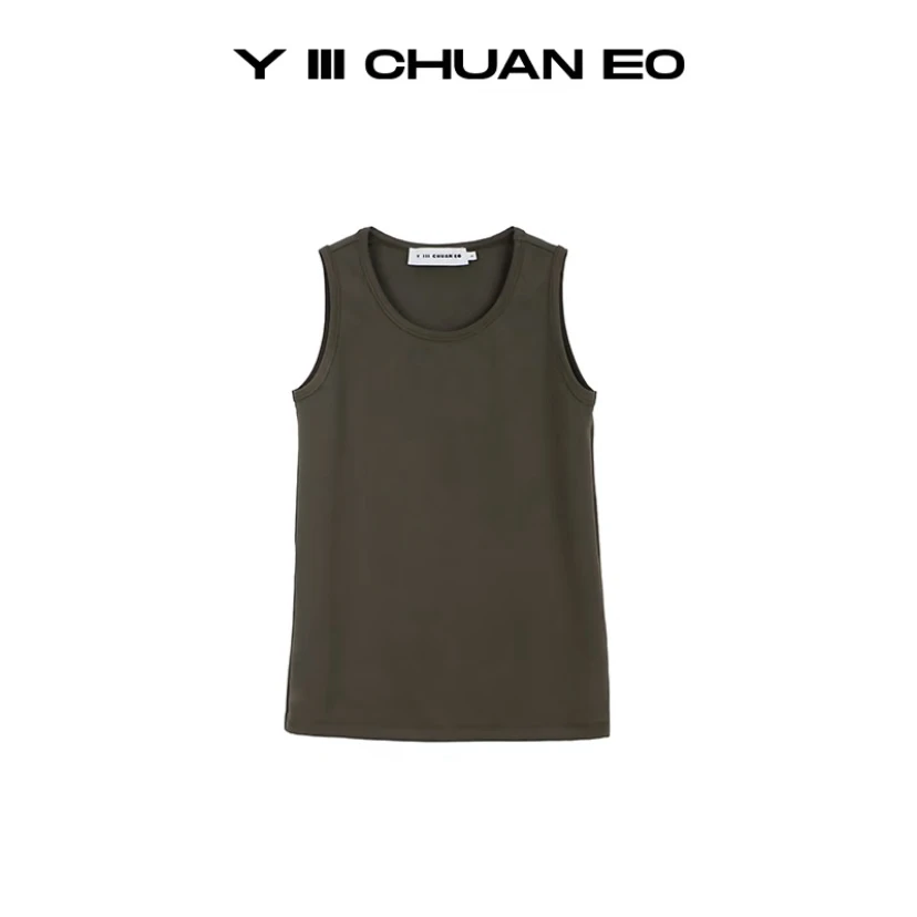 “Y III CHUAN EO”原创夏季新款休闲简约针织背心——黑鸭子买手店
