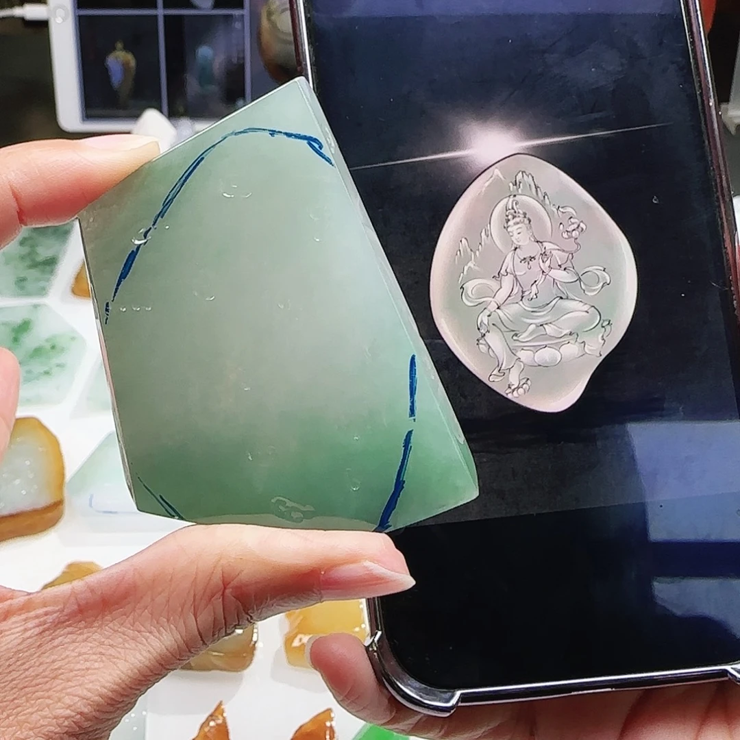 定制翡翠未镶嵌缅甸翡翠