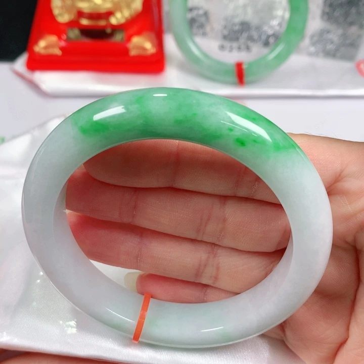 未镶嵌手镯翡翠 编号DH1225 正圈59