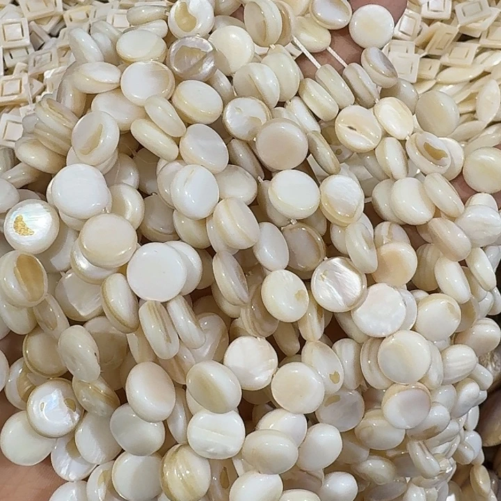 玛瑙/玉髓合金珠宝半成品2条37孔圆豆豆