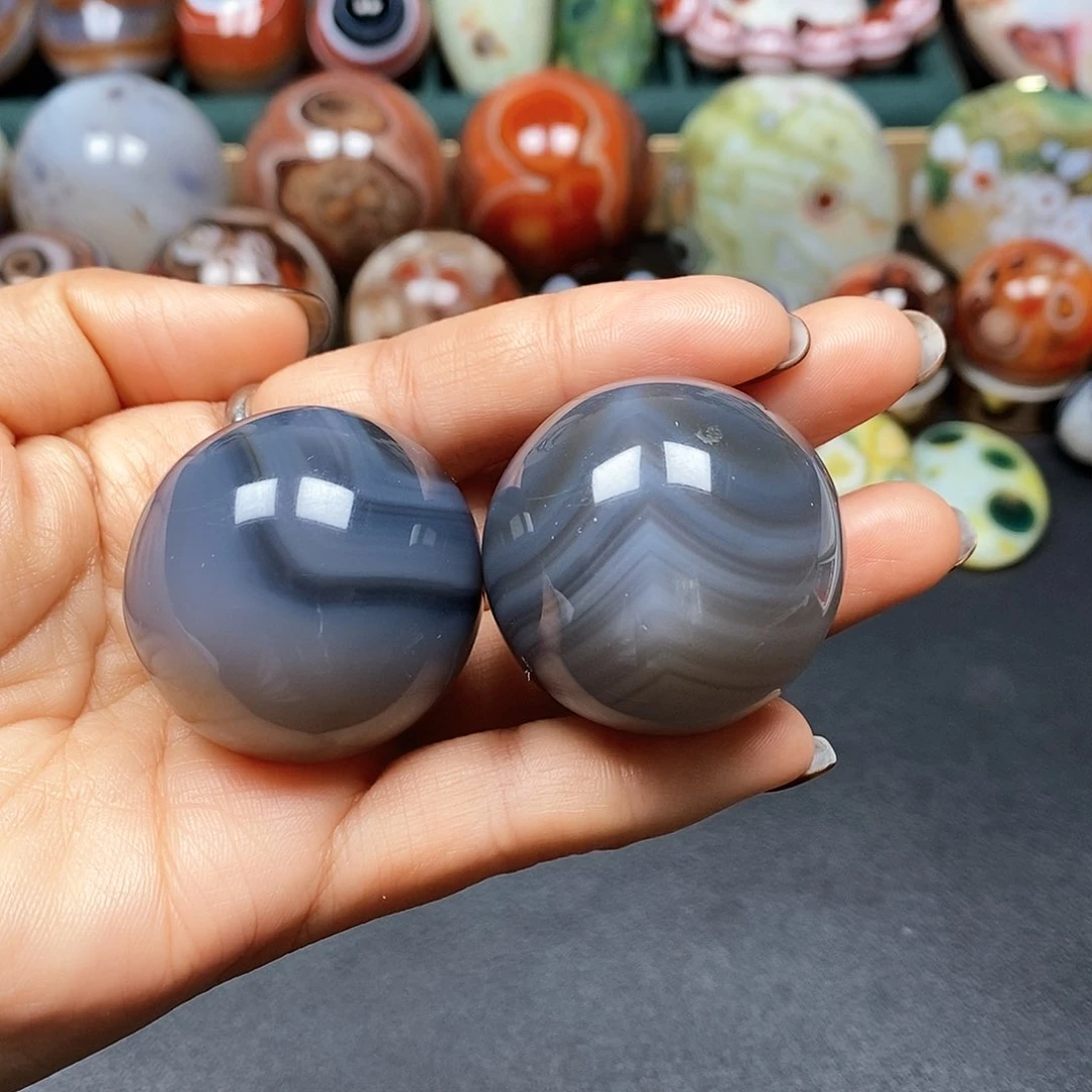 未镶嵌两毛玛瑙/玉髓