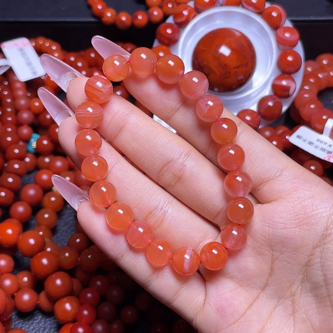 未镶嵌手链南红玛瑙