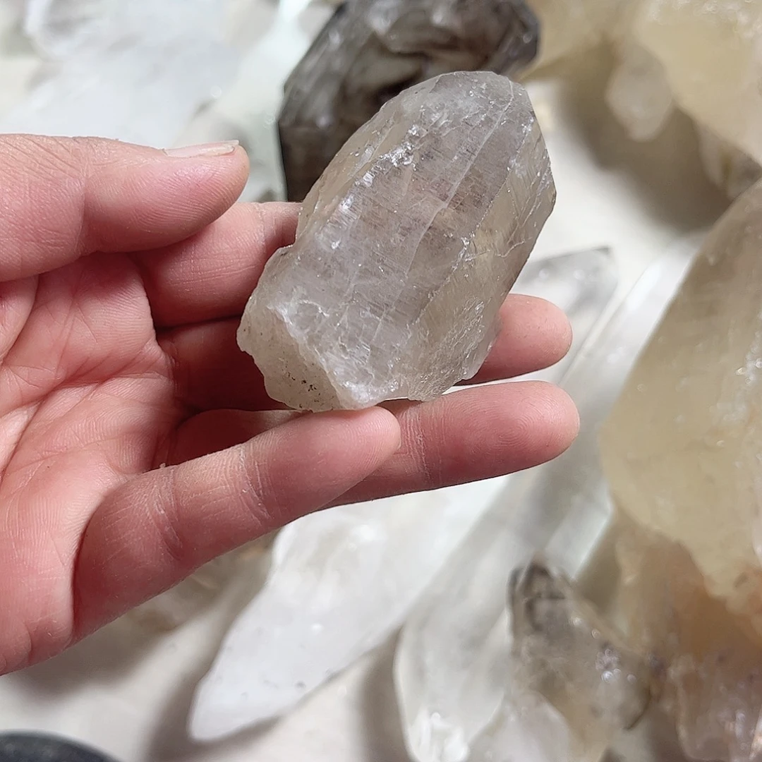水晶天然水晶原石未镶嵌千**创