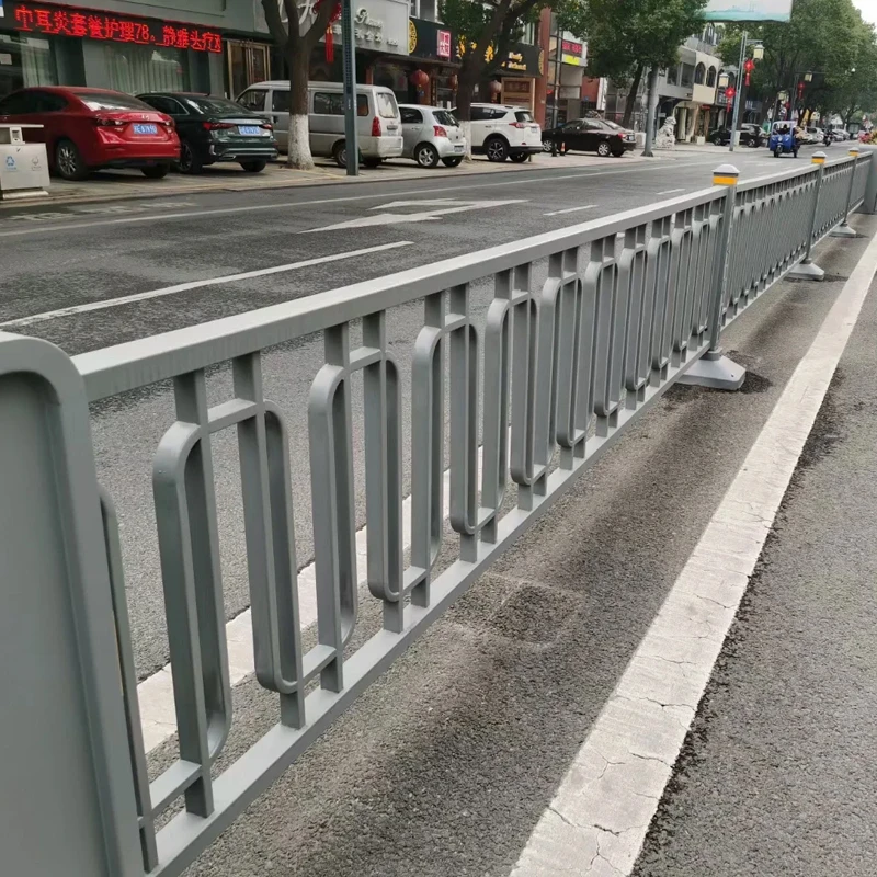 定制城市道路中央文化护栏交通隔离护栏京式隔离栏市政港式护栏