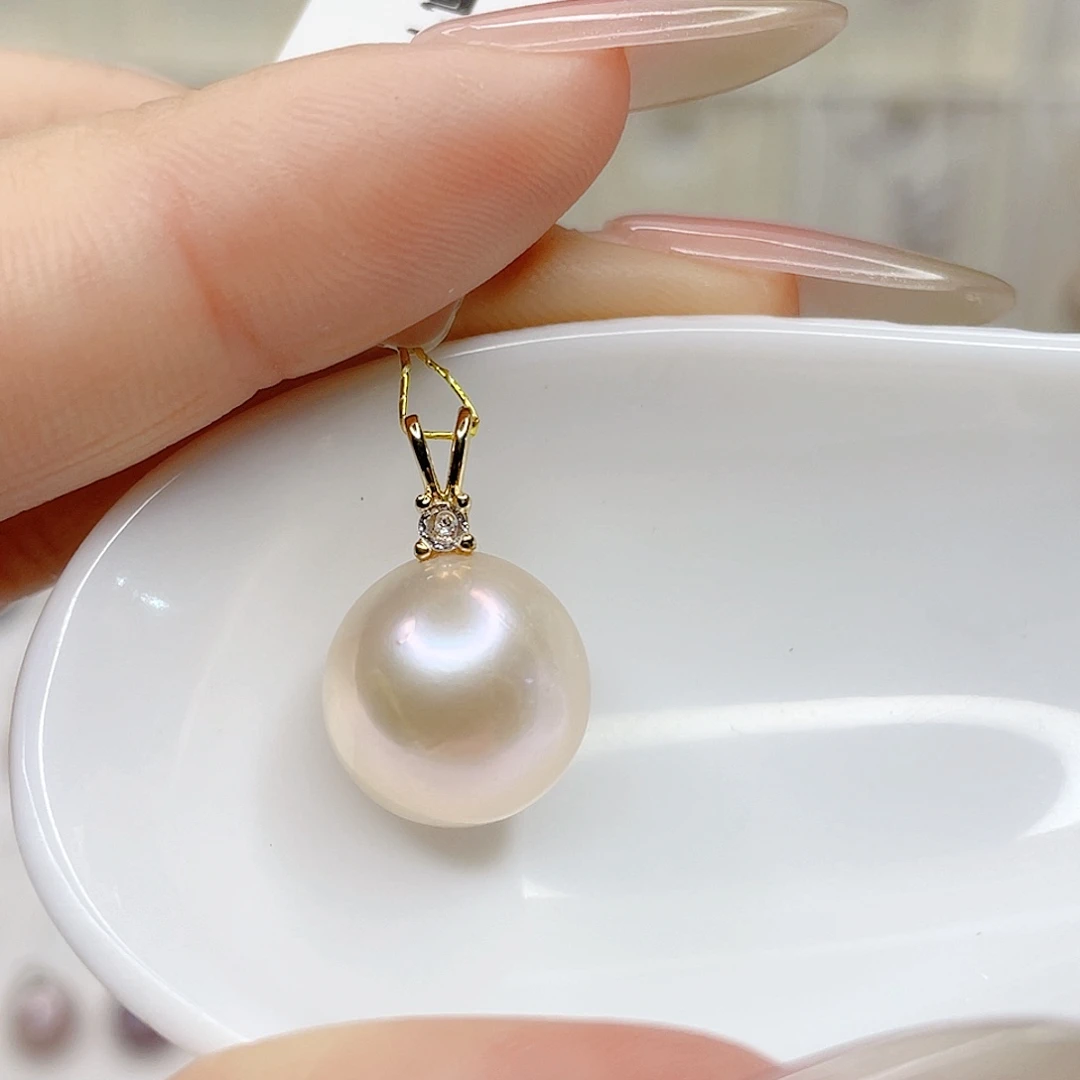 淡水珍珠吊坠(赠链)合金