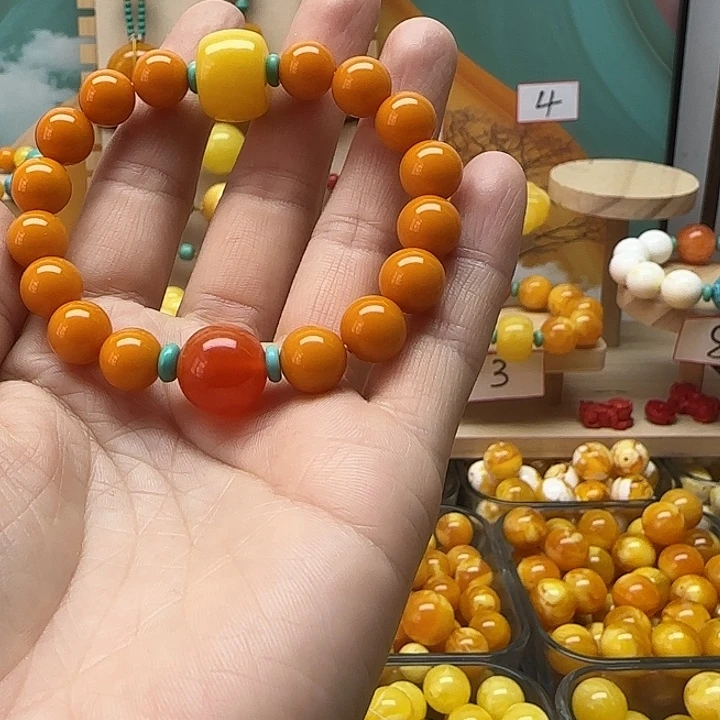 薰***草非金属素圈搭配一条