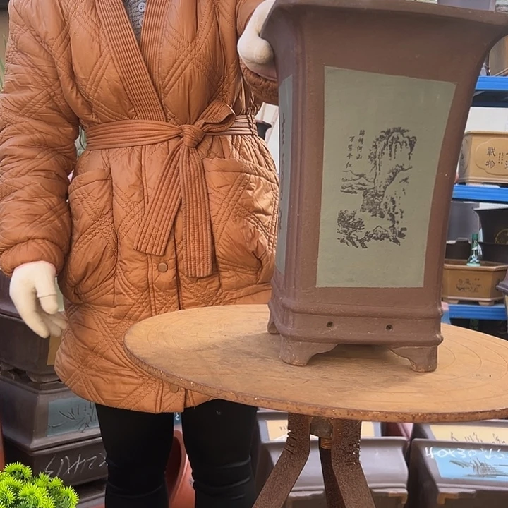 21绿四方花盆花盆花盆花盆