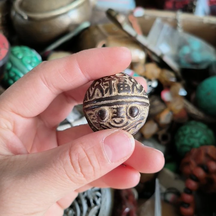 宗***仁黄铜手把件手把件手把件