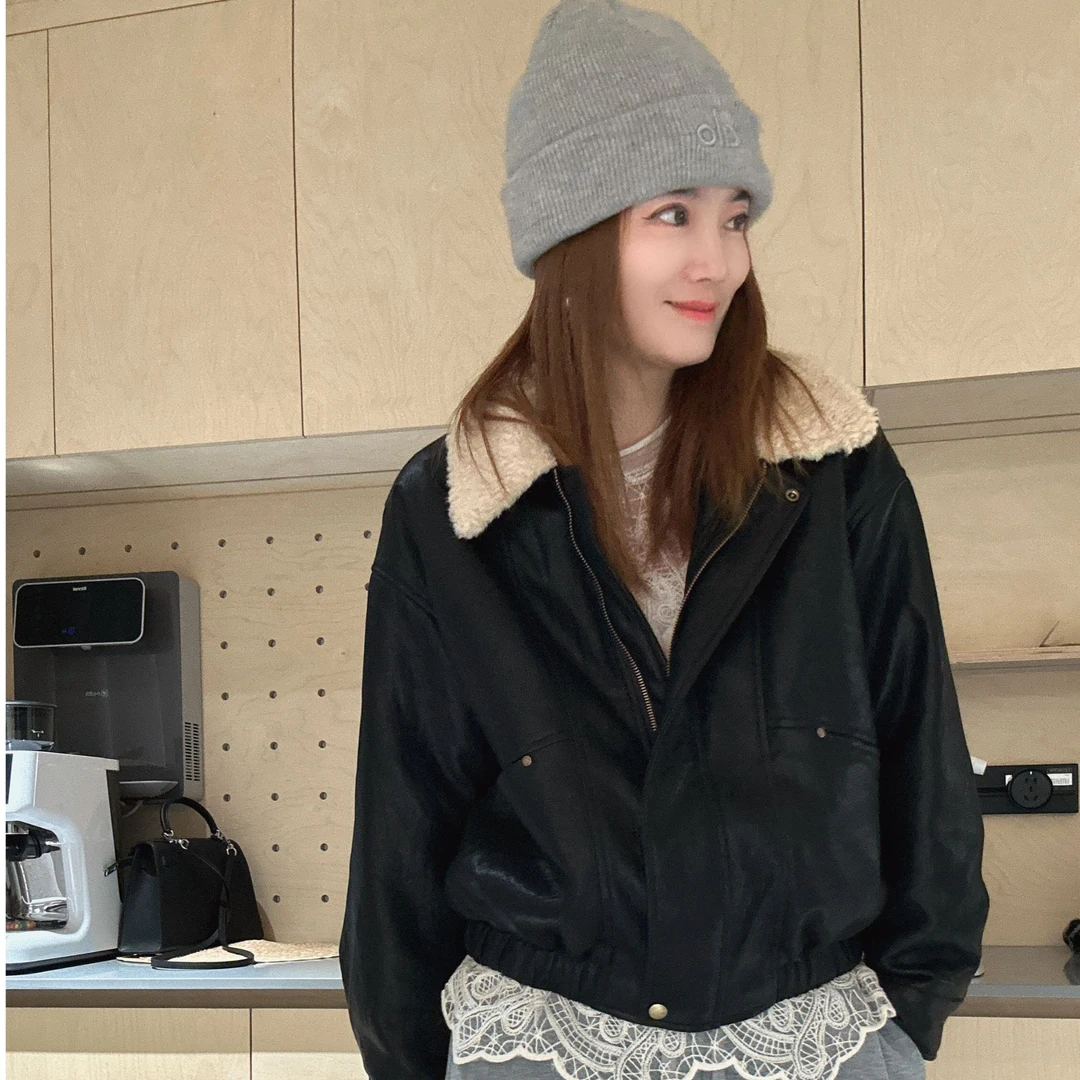 4【大小姐家】欧韩货皮衣款棉服525725