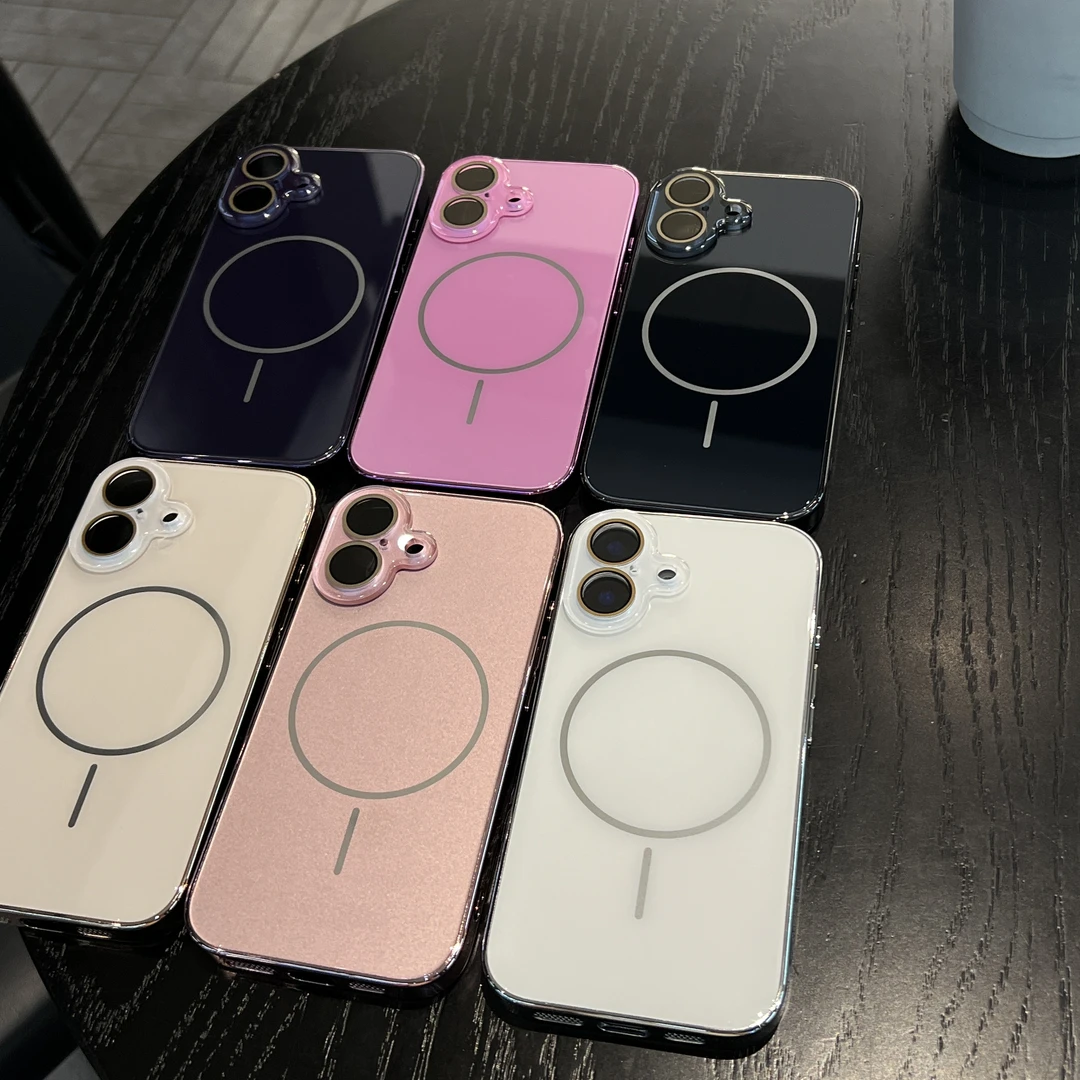 适用[苹果-华为-荣耀-OPPO-VIVO-小米】手机壳玻璃磁吸带镜头膜P70