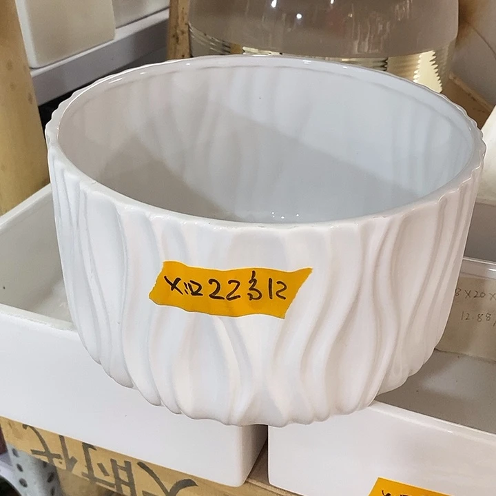 摆件水培陶盆无孔 微瑕介意勿拍