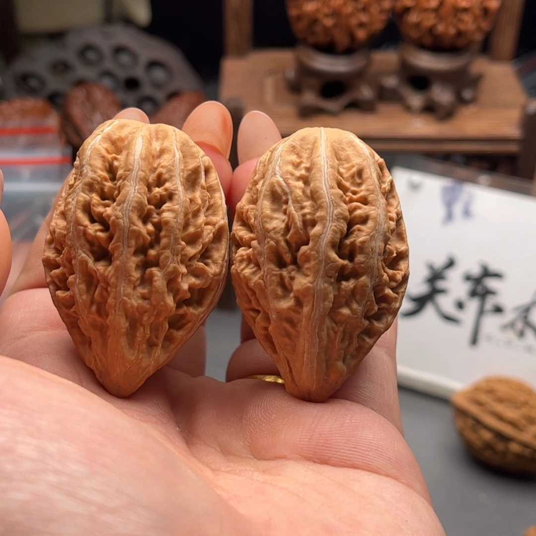 文玩核桃把件心**宙关东木子家楸大胖6