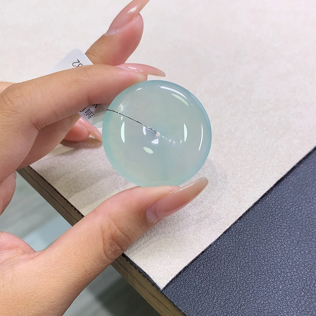 翡翠未镶嵌吊坠(不含链)35.5-6.5