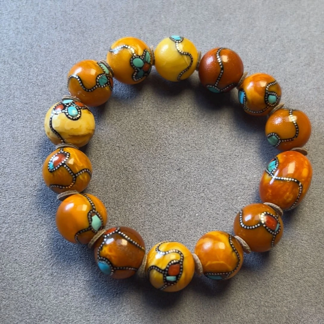 蜜蜡吊坠(不含链)未镶嵌