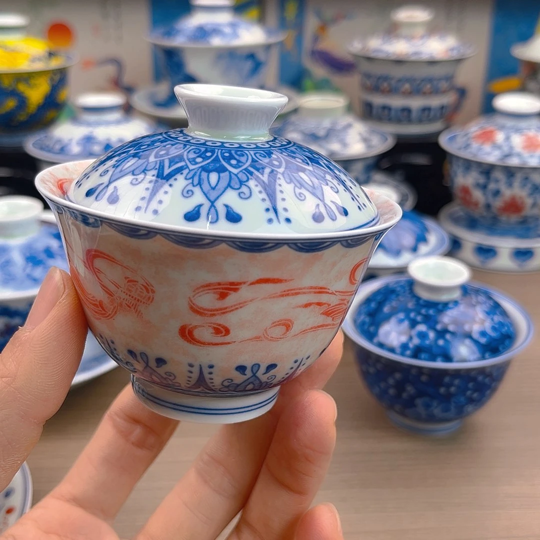 卧**子飞天小元宝盖碗福利