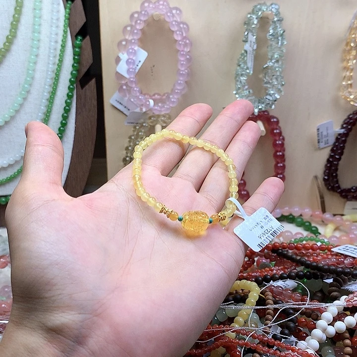 手链琥珀未镶嵌?****?