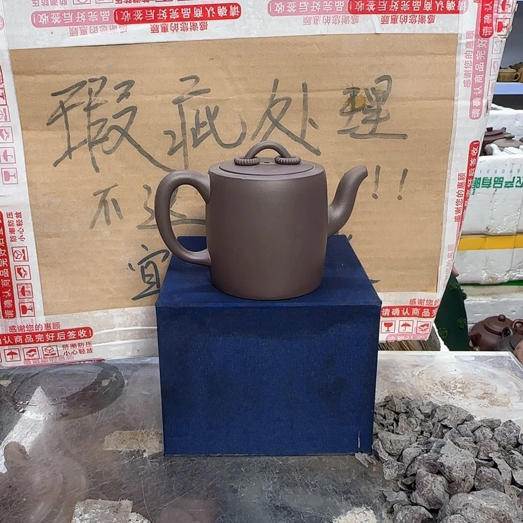 茶壶紫砂宜兴紫砂壶瑕疵