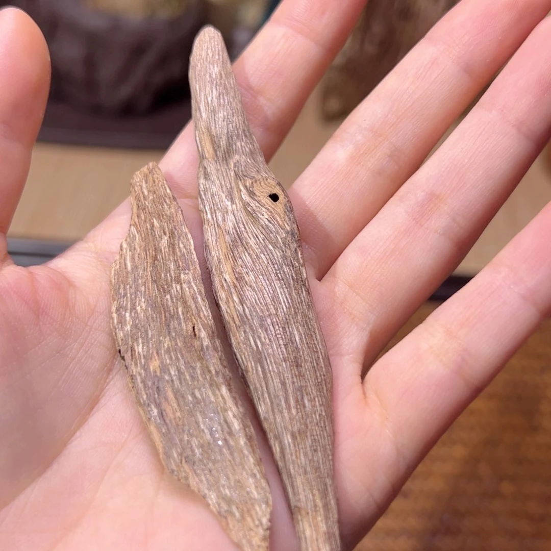 【闪购商品】香榧木海南木料七仙岭虫漏4.6克